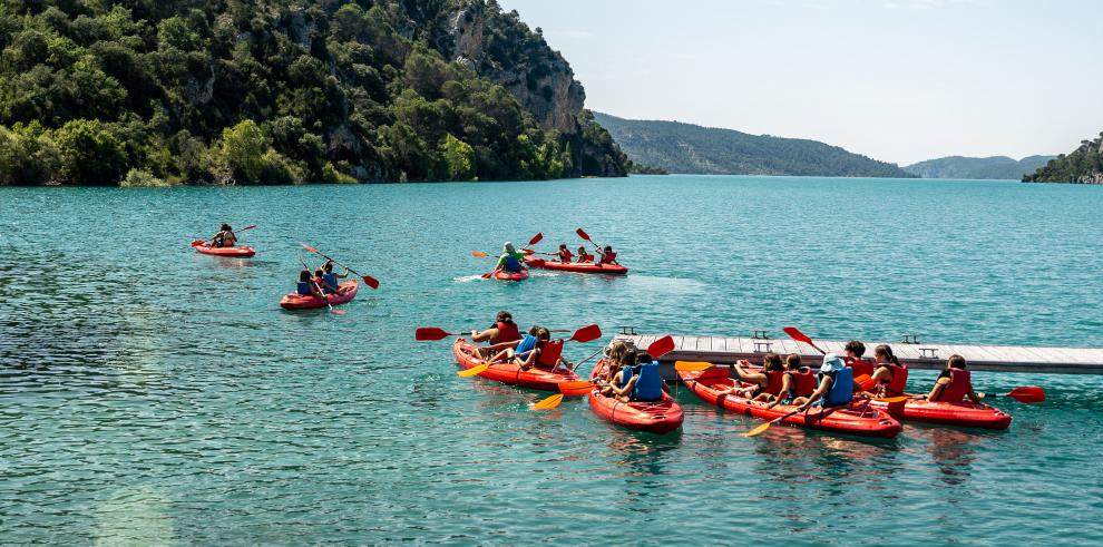 Actividades en campamentos de verano en el Pirineo aragonés. DGA