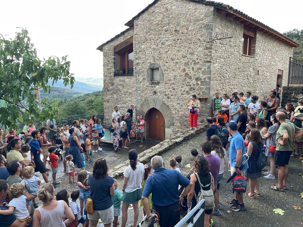 La Casa de los Títeres de Abizanda está recibiendo una gran cantidad de público durante todo el verano