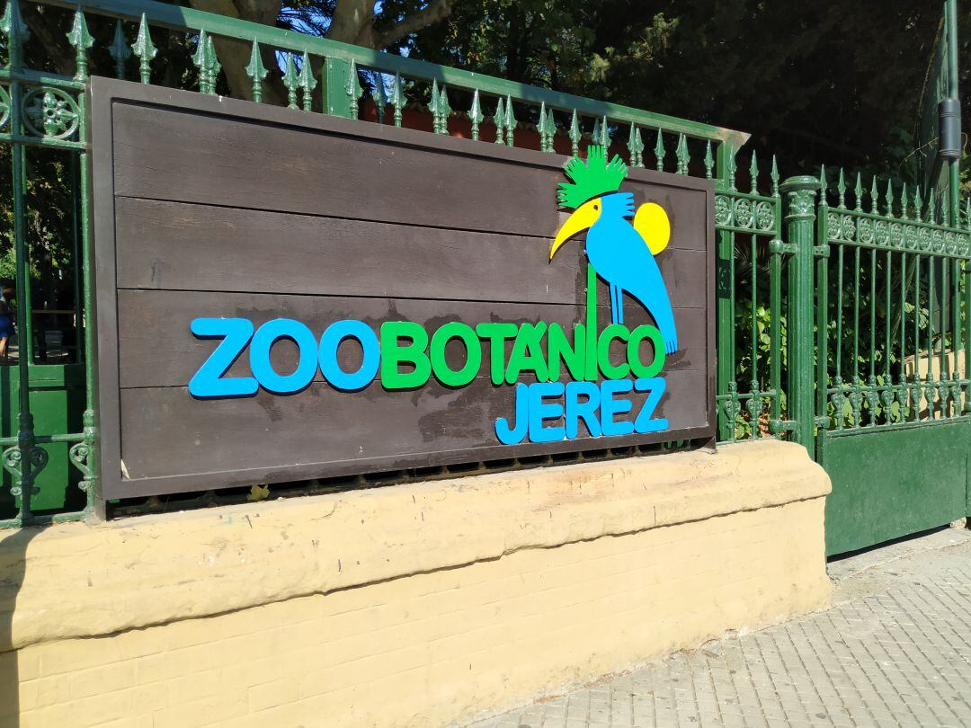 Fachada del Zoobotánico de Jerez