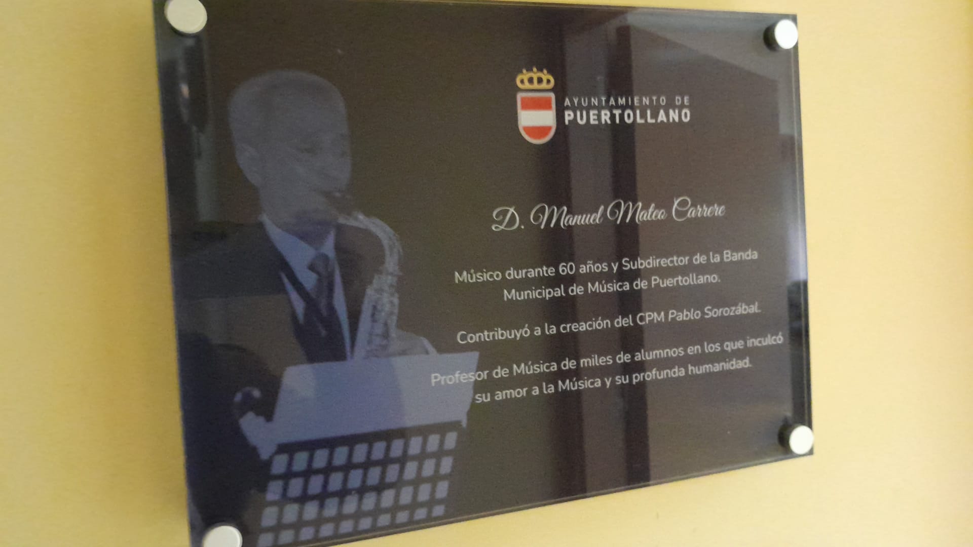 Homenaje a Manuel Mateo