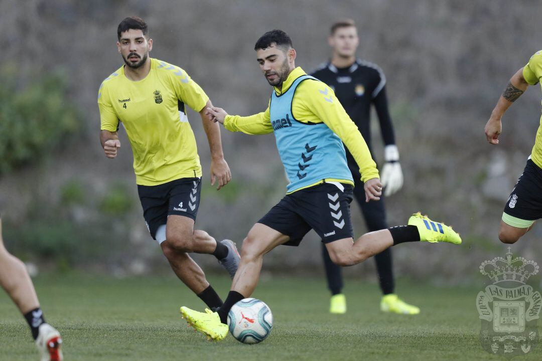 Tana en un entrenamiento del equipo.