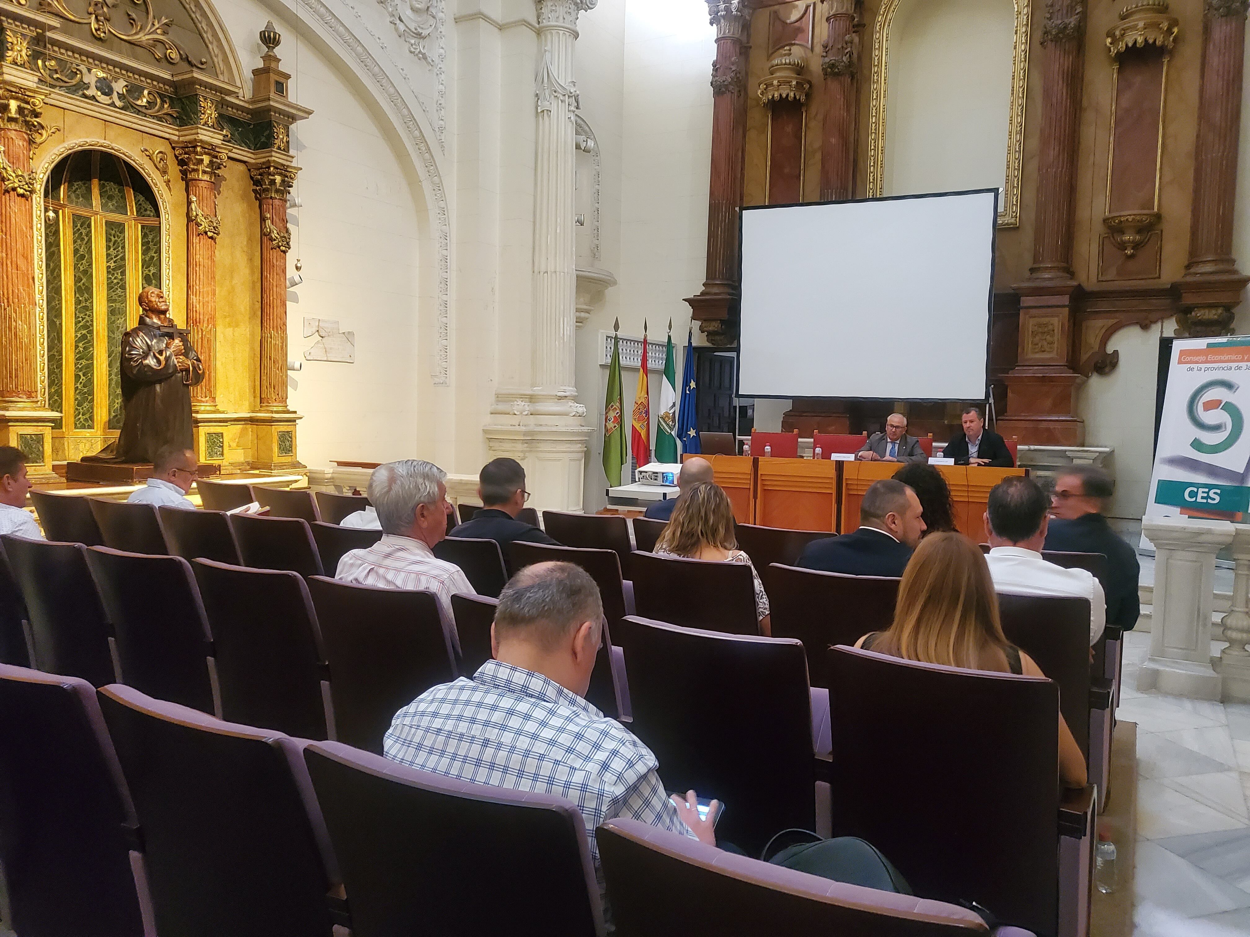 Jornada 'La importancia del aprovechamiento de la biomasa en la provincia de Jaén'.