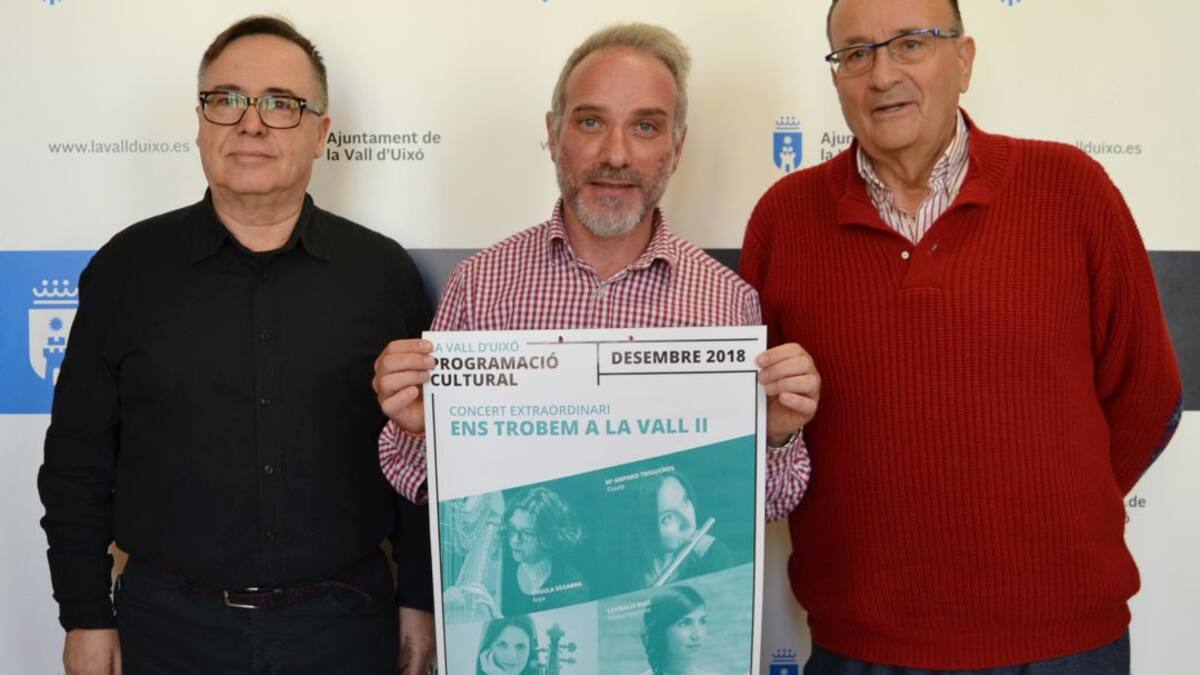 El Ayuntamiento de la Vall d'Uixó y Joventuts Musicals presentan 'Ens trobem a la Vall II'