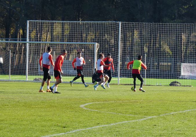 La SD Huesca apura los últimos entrenamientos de la temporada