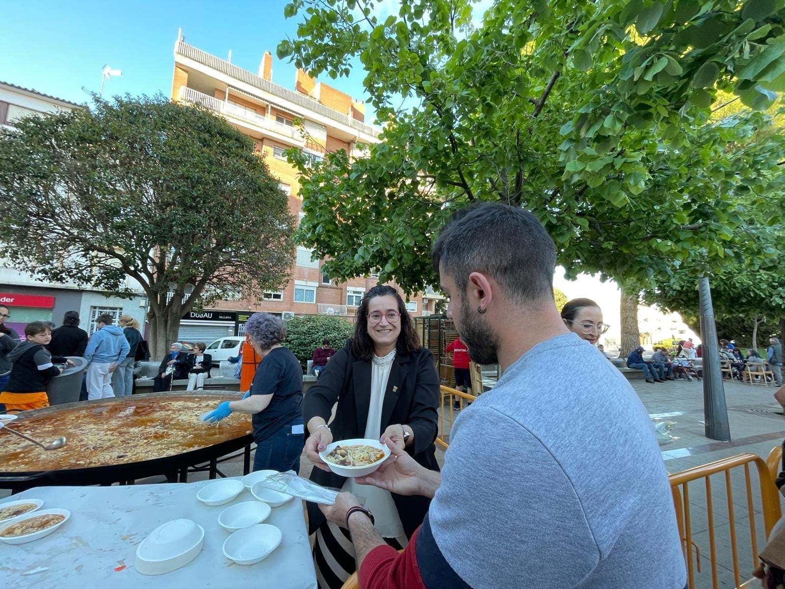 Reparto del Recao. Foto: Ayto. de Binéfar