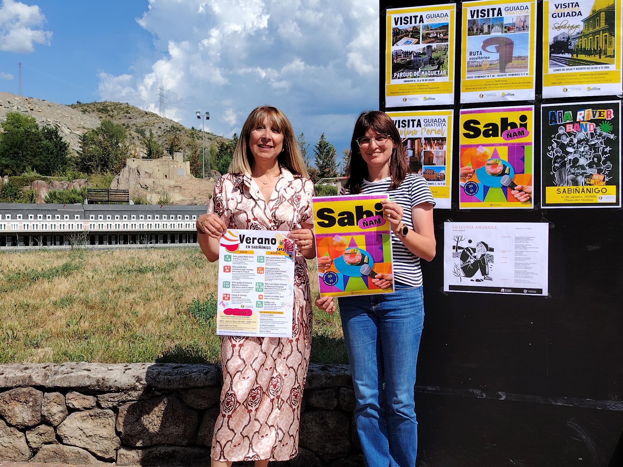 Berta Fernández e Isabel Mañero