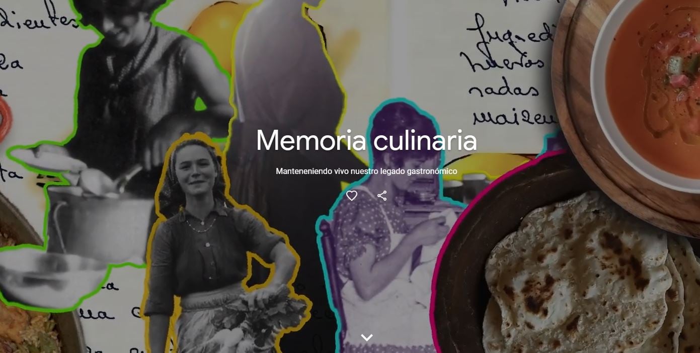 &#039;Memoria culinaria&#039;: una exposición de Google Arts & Culture en colaboración con María Llamas (Alambique) y la Real Academia de Gastronomía.