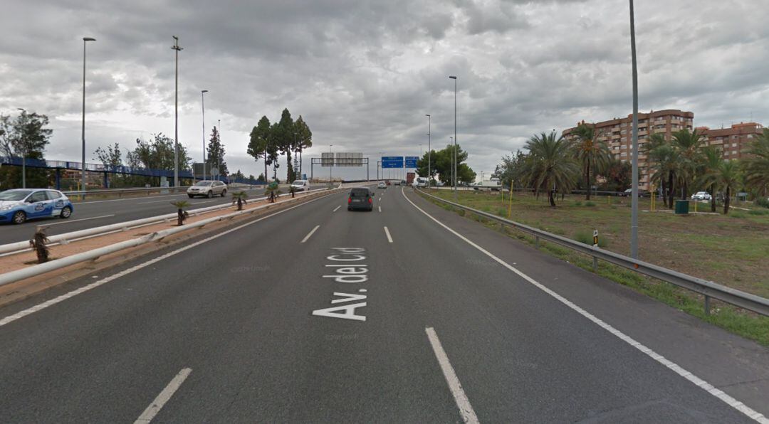 Entrada a València por la avenida del Cid