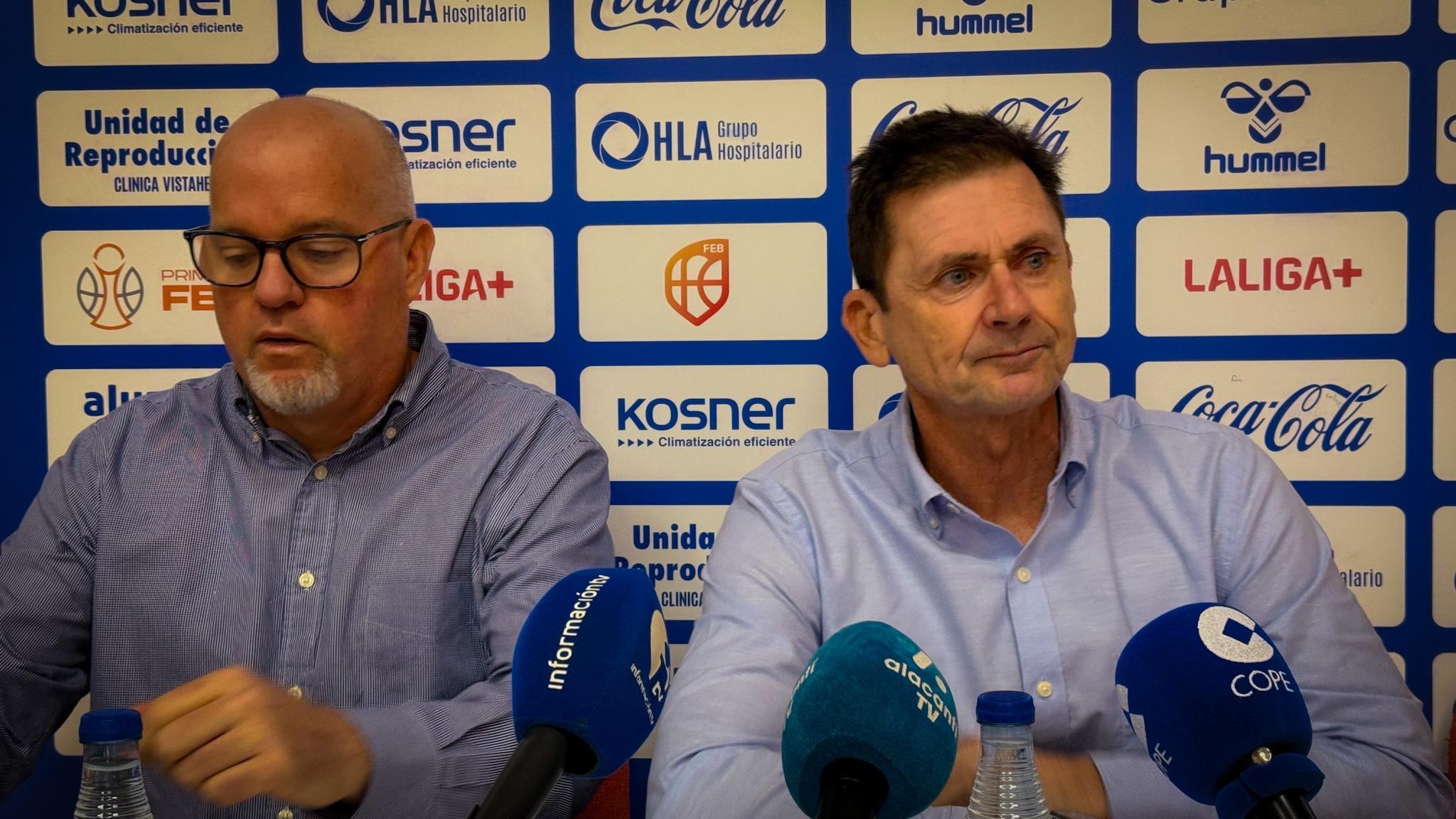 Armando Guerrero e Ignacio Alonso, en la presentación del nuevo Directo Deportivo