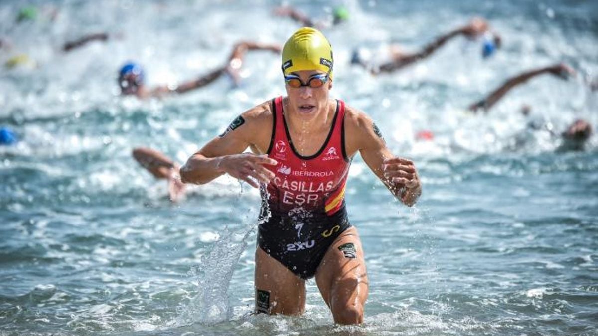 La olímpica Miriam Casillas (foto: Triatlón Ferrol)