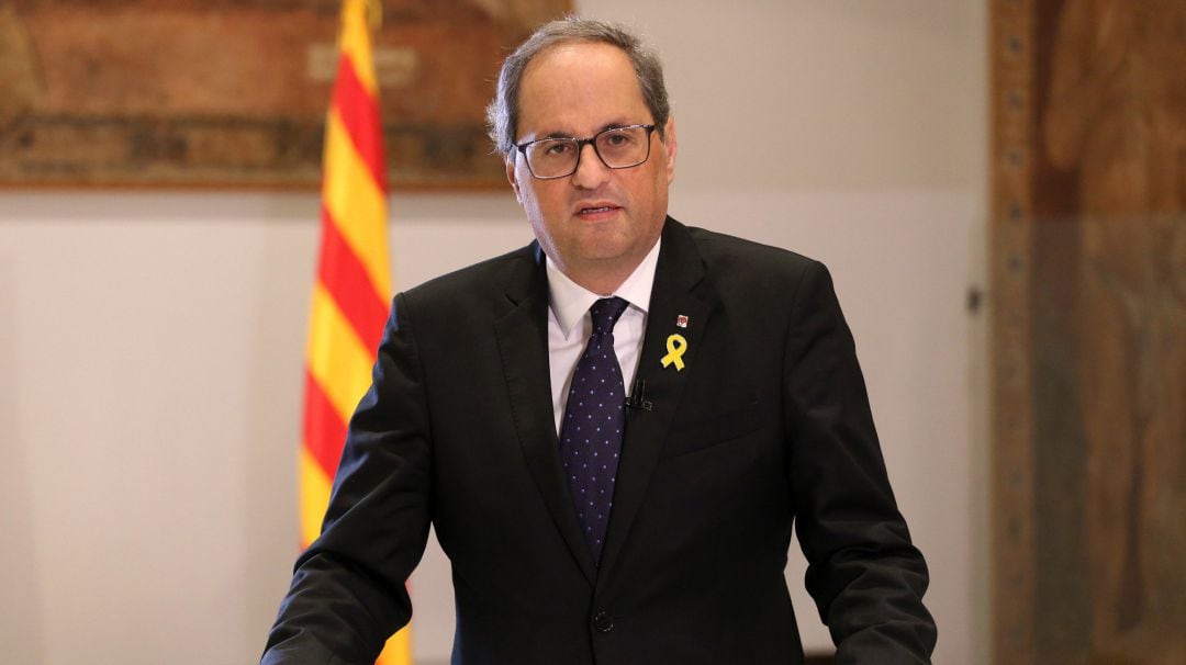 El president de la Generalitat, Quim Torra