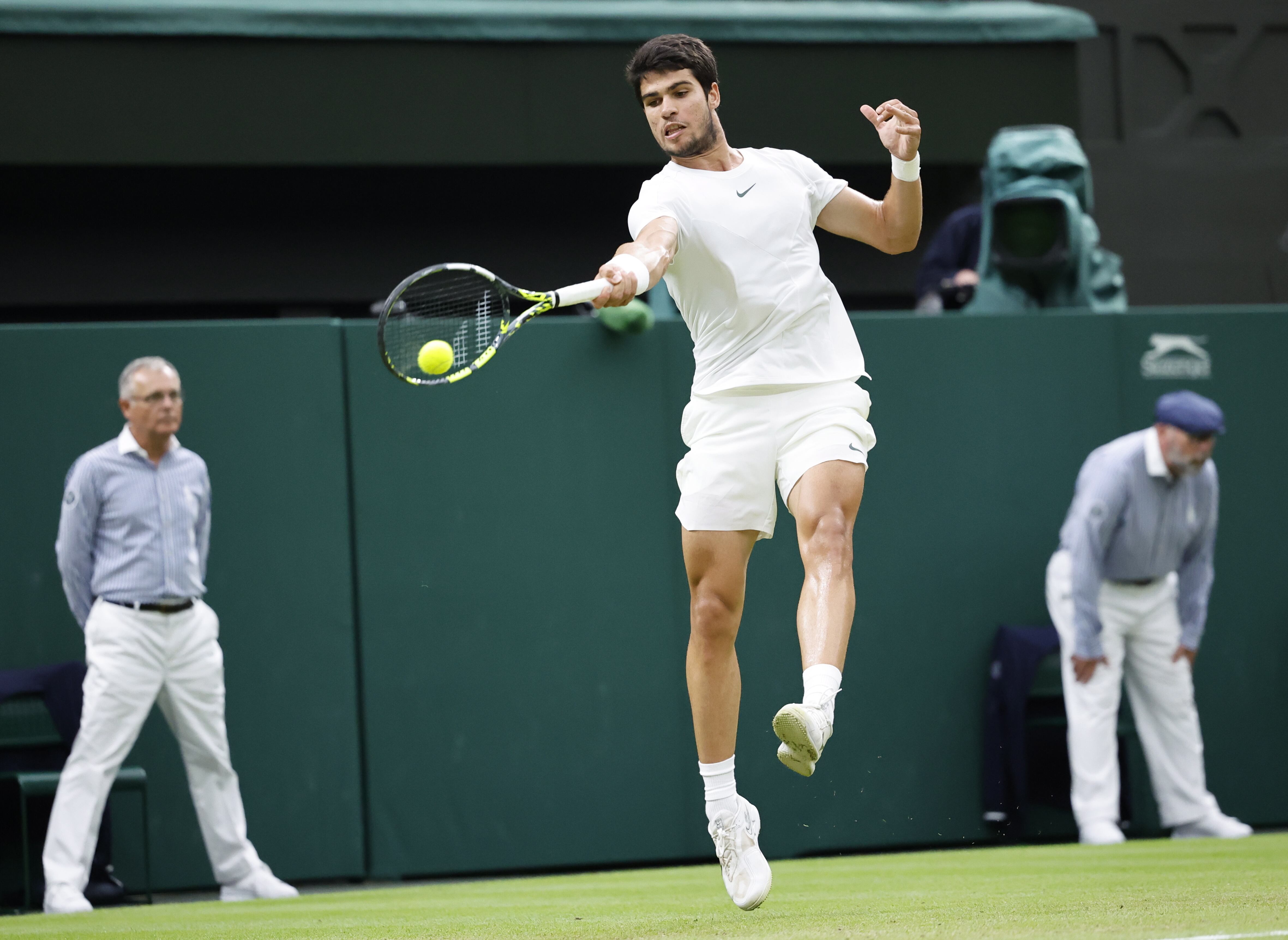 Alcaraz-Djokovic, final de Wimbledon 2023. (Tenis, Rusia, España, Reino Unido) EFE/EPA/TOLGA AKMEN EDITORIAL USE ONLY