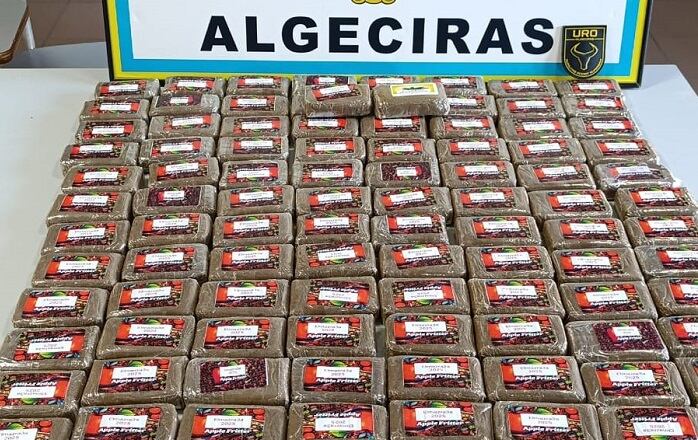 Alijo incautado por la Policía