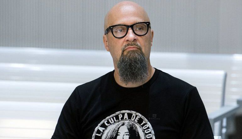 César Strawberry durante su juicio en la Audiencia Nacional