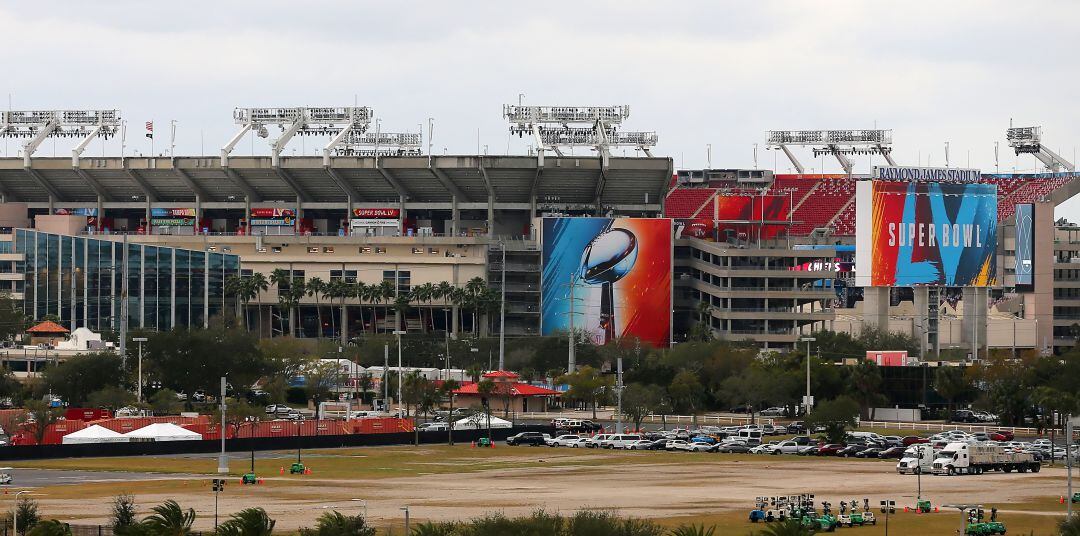 El estadio en el que tendrá lugar la Superbowl de este año