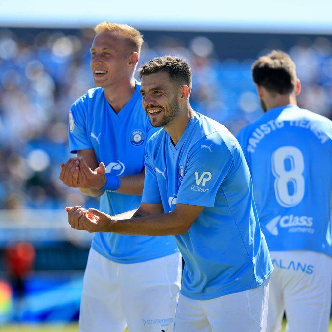 La dedicatoria de Gallar tras su gol