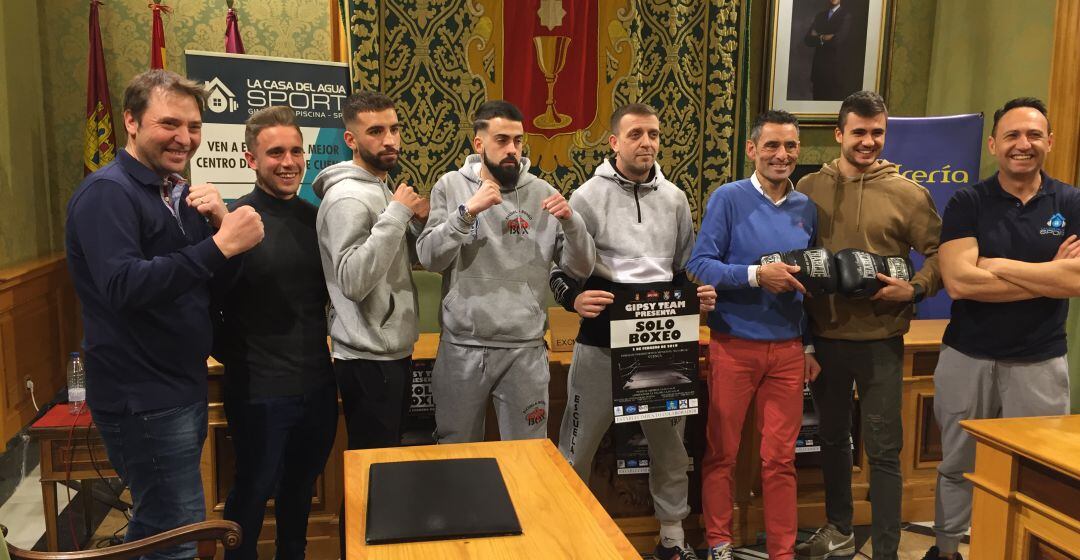 Presentación de la Gala de Boxeo 