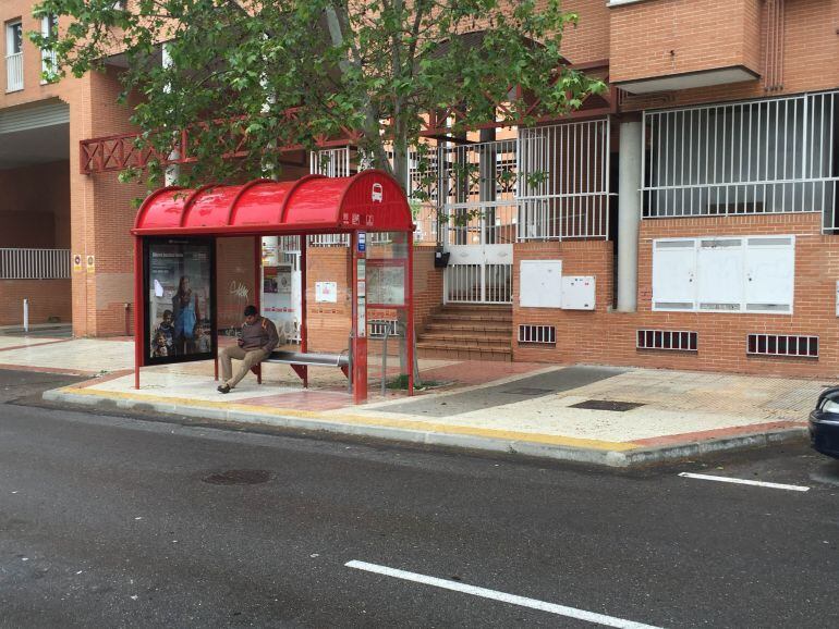 Parada de autobús de la Avenida de las Retamas de Alcorcón