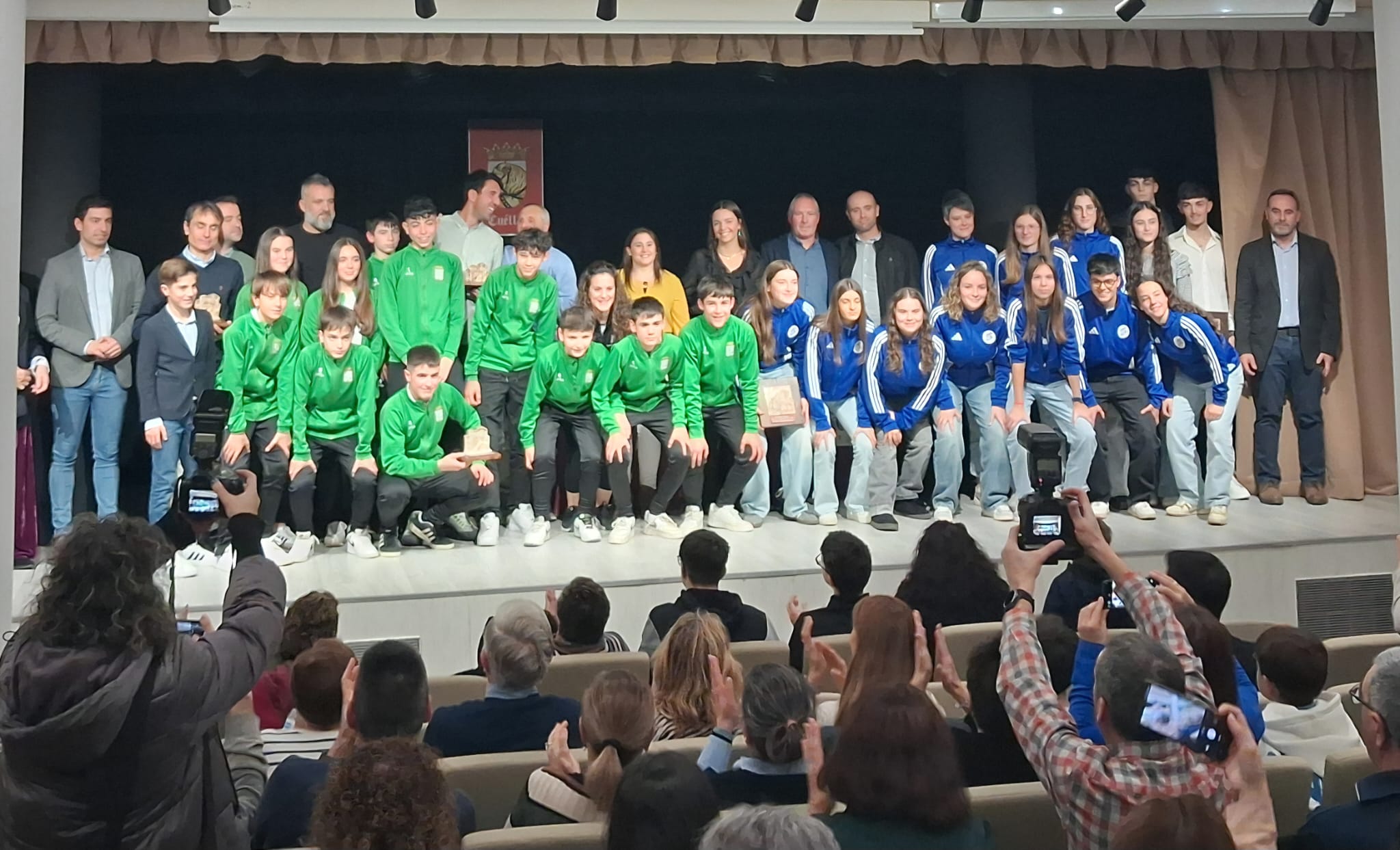 Premiados en la gala del Deporte de Cuéllar 2025