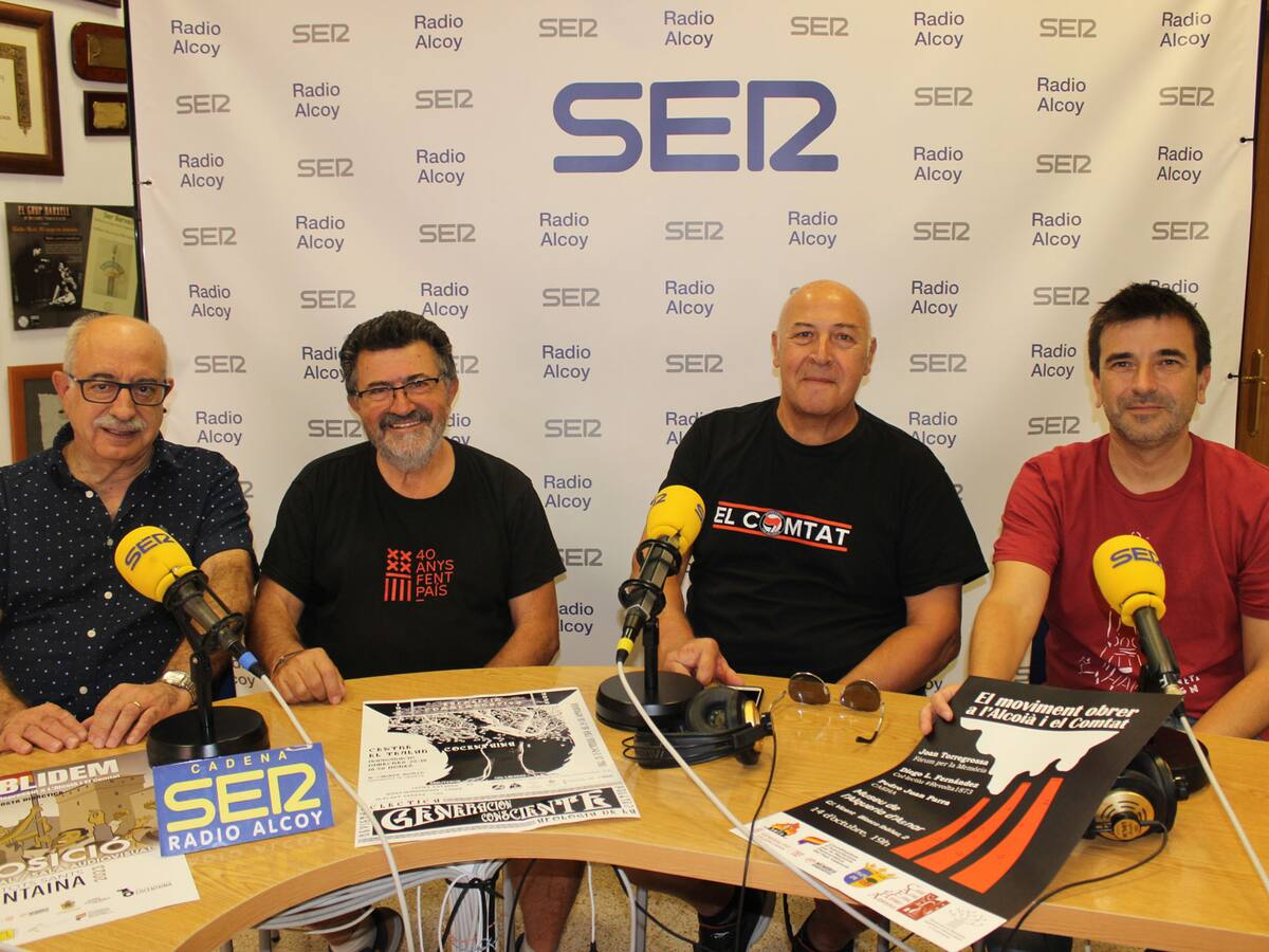 Pedro Juan Parra y Diego Fernández realizarán una charla en L'Alqueria d'Asnar sobre el movimiento obrero