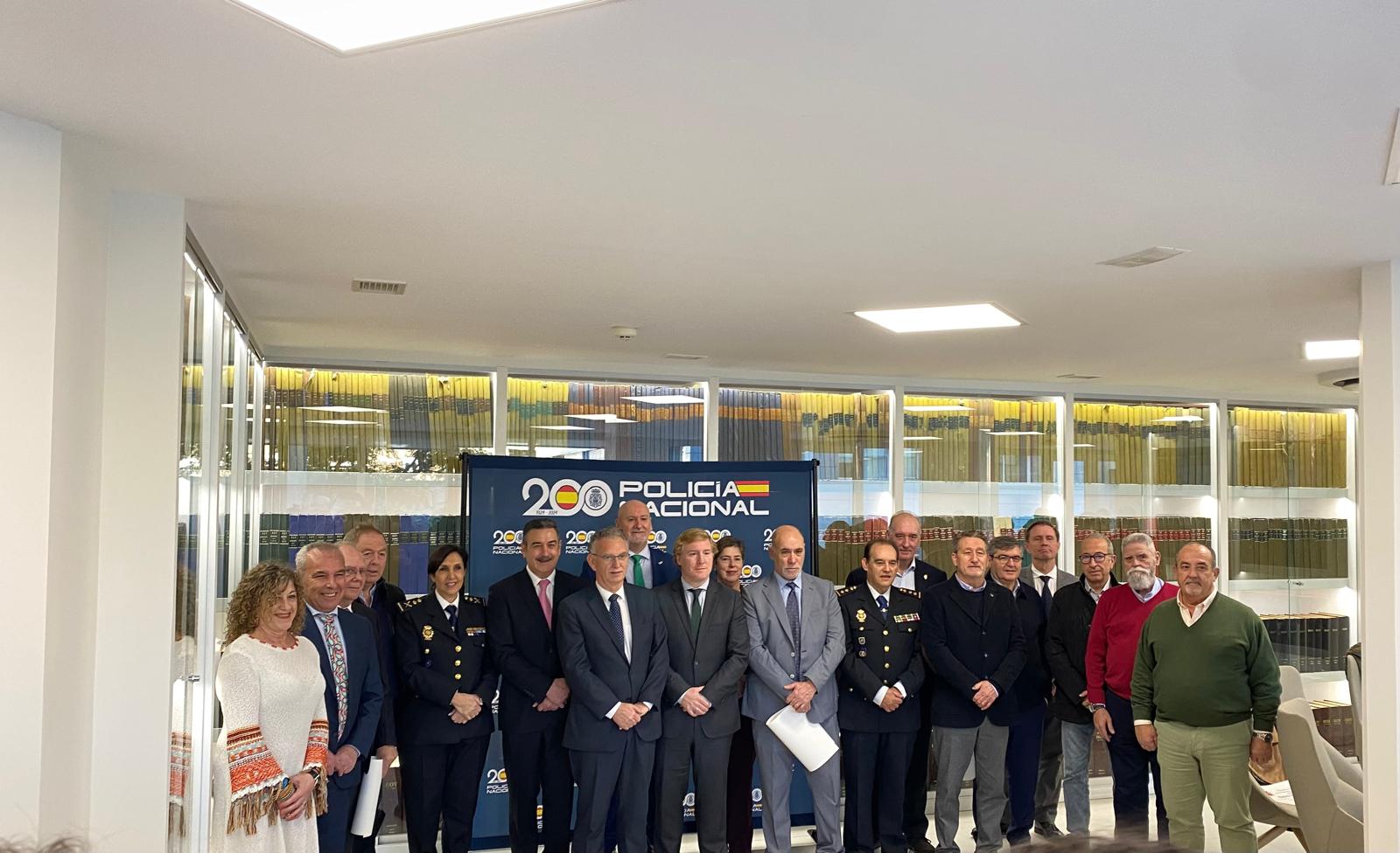 Jubilación de Policías Nacionales en Badajoz