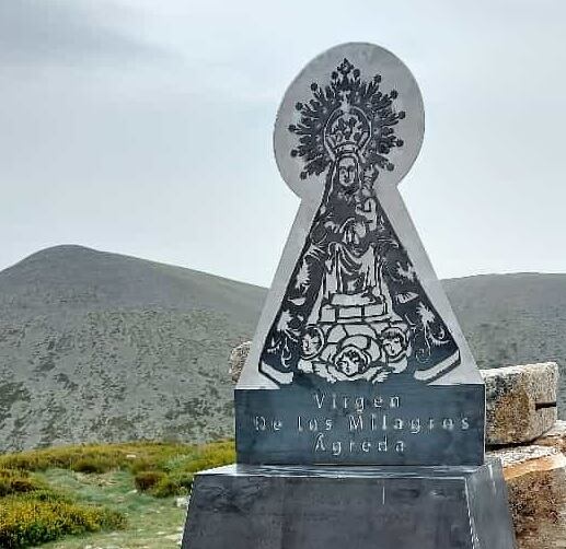 Roban en el Moncayo la Virgen de los Milagros una semana después de ser bendecida