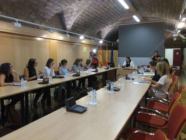 Reunión del Instituto Aragonés de la Mujer