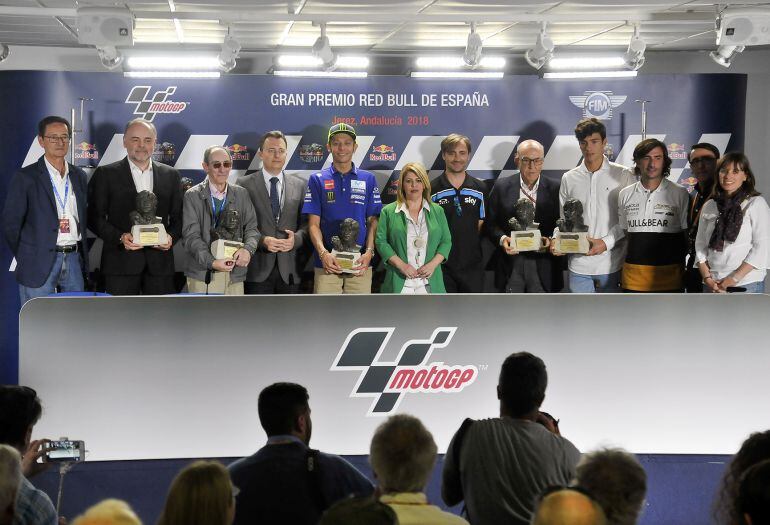 Entrega de premios Motor Ciudad de Jerez en el circuito