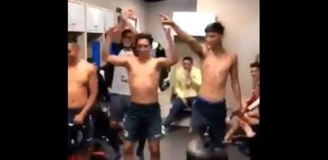 Vídeo compartido por uno de los jugadores del equipo. 