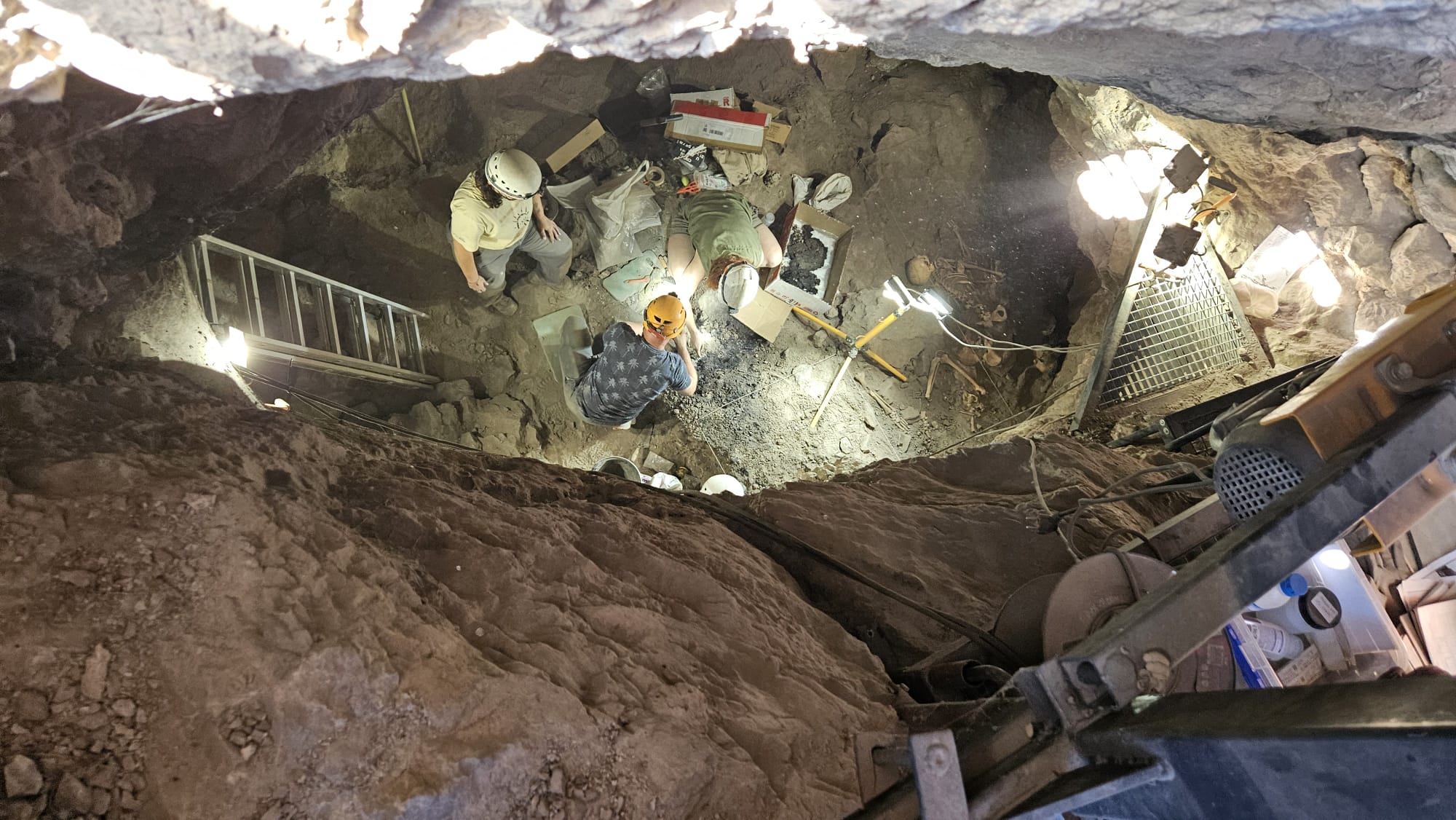 Imagen captada en la jornada de puertas abiertas