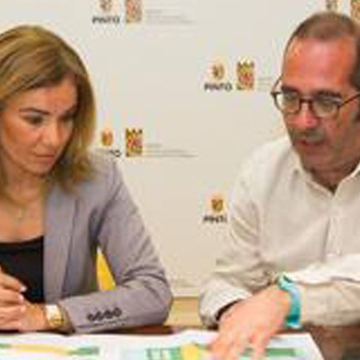 Pinto, pendientes del alcalde y la exalcaldesa