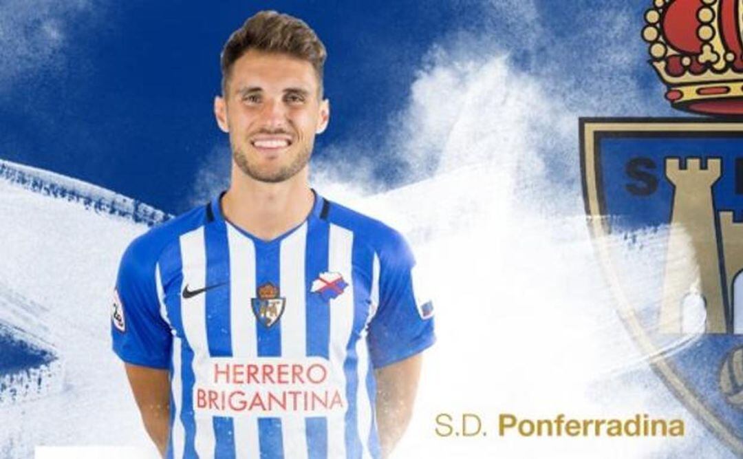 El atacante asturiano causa baja en la escuadra berciana