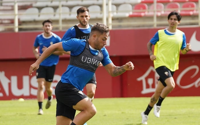 Un entreno del Algeciras