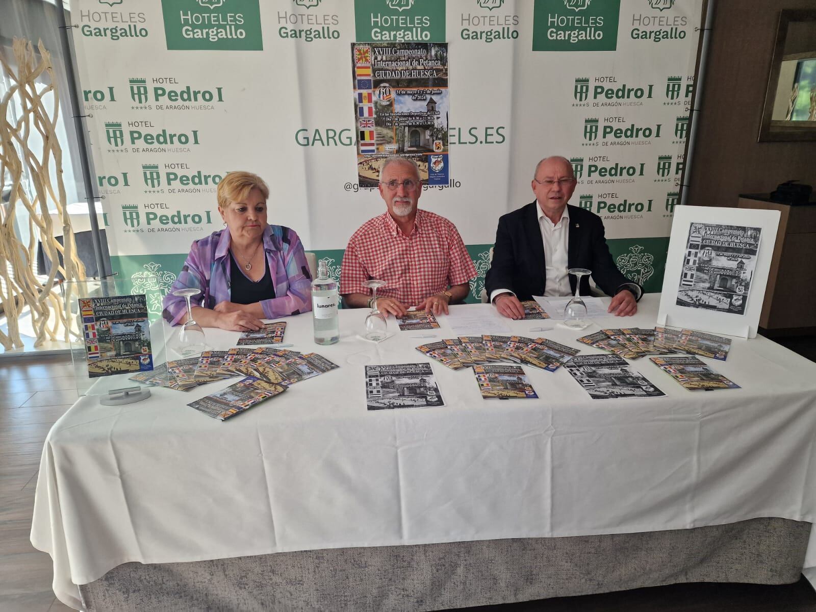 Presentación del torneo internacional &#039;Ciudad de Huesca&#039; de petanca