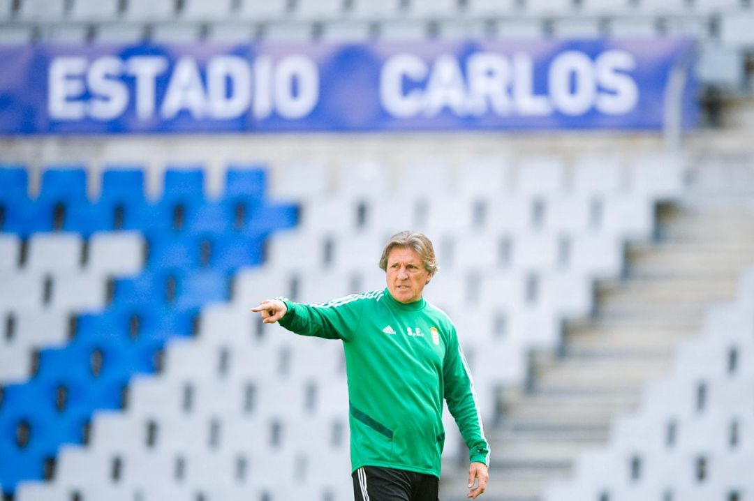 Egea en el Carlos Tartiere.