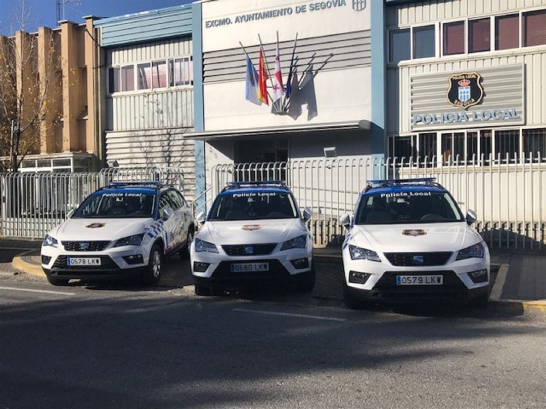 Vehículos de Policía Local de Segovia 