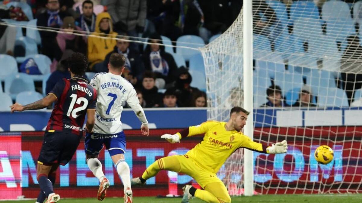 El Levante consigue un punto muy valioso en Zaragoza (2-2)