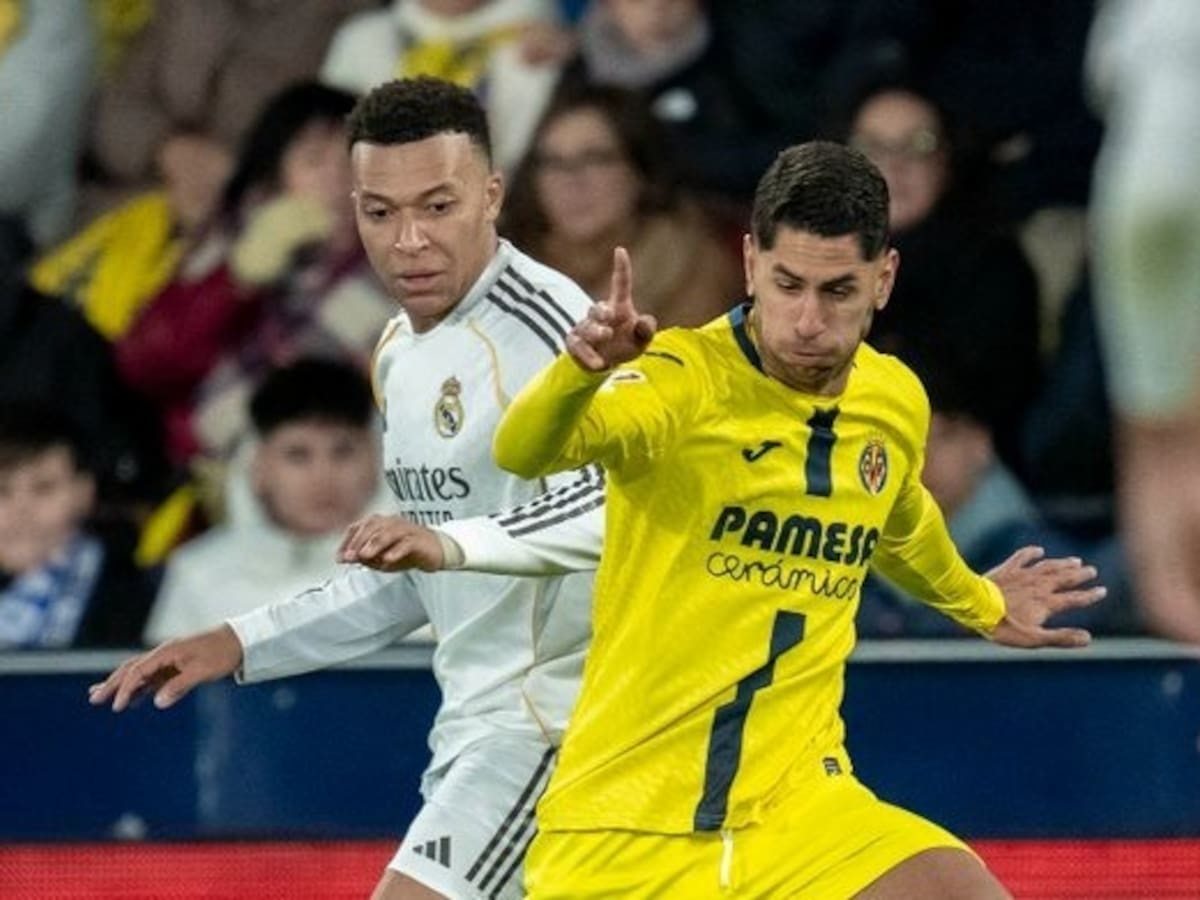 Mbappé fulmina al Villarreal con un doblete y el Submarino encadena tres derrotas consecutivas
