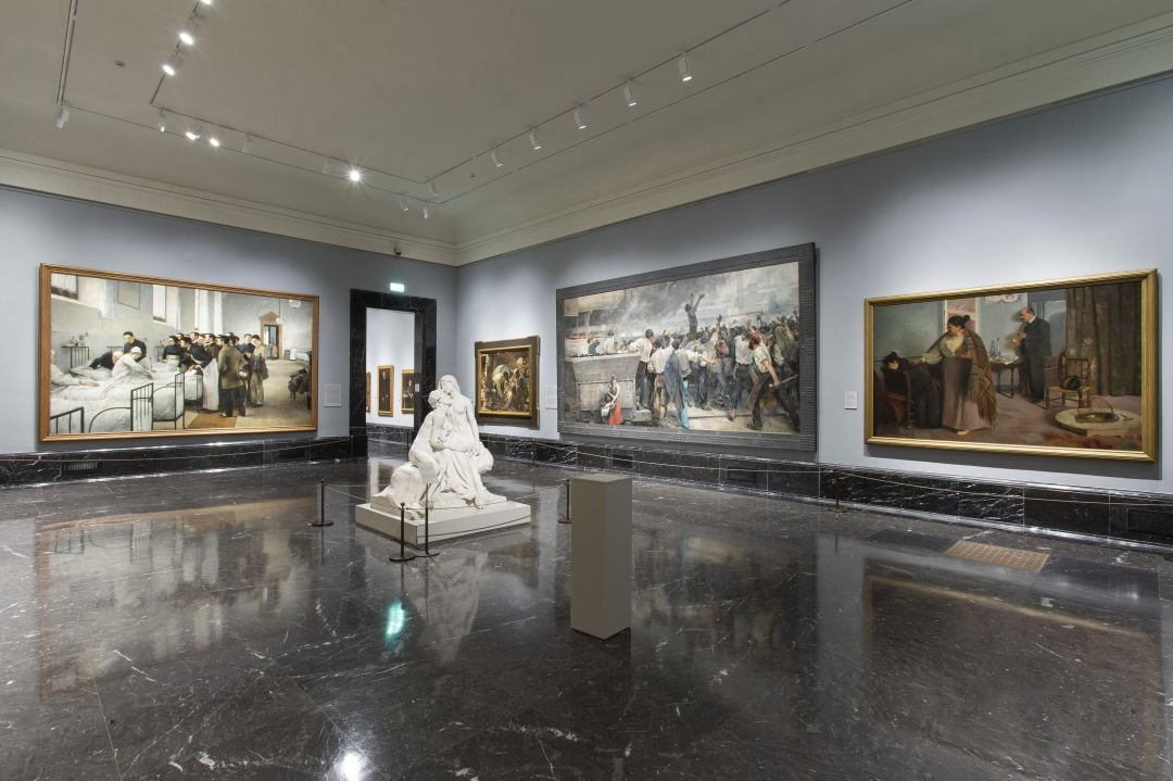 El fin de siglo. Sala 61 A del Museo Nacional del Prado