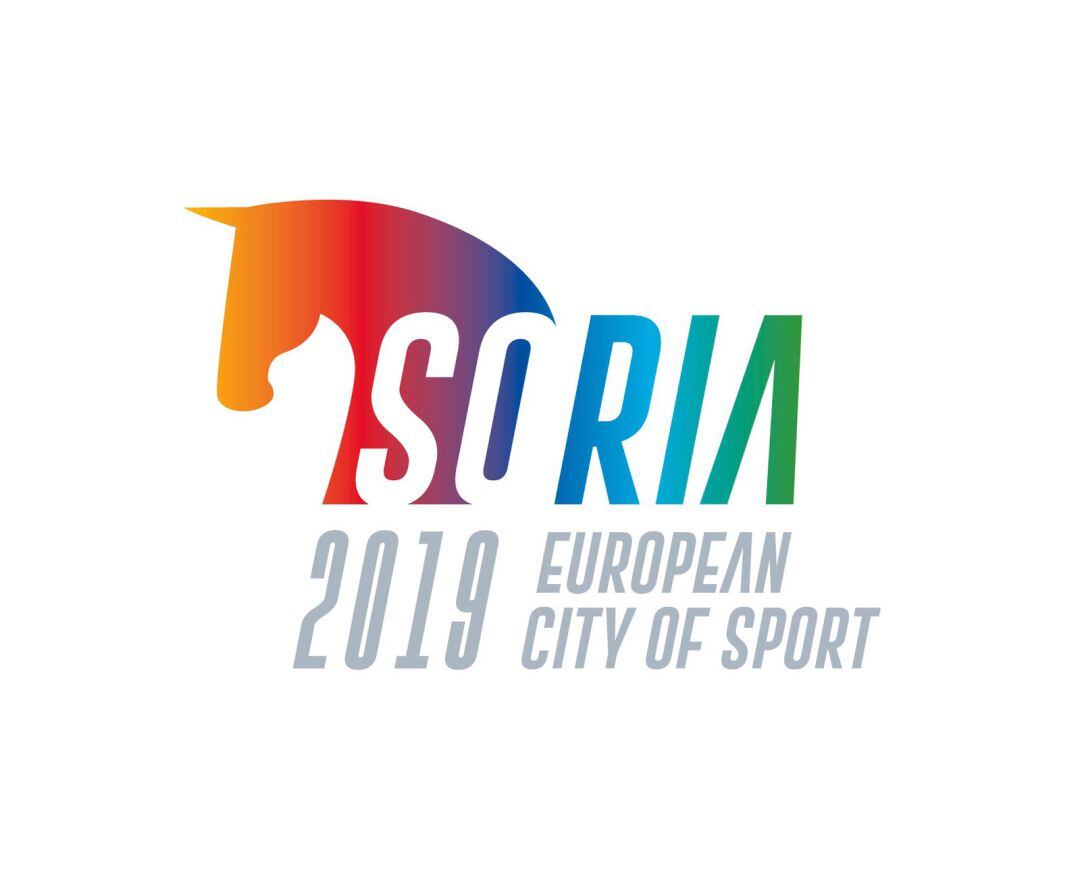 El logotipo de Soria como Ciudad Europea del Deporte en 2019.