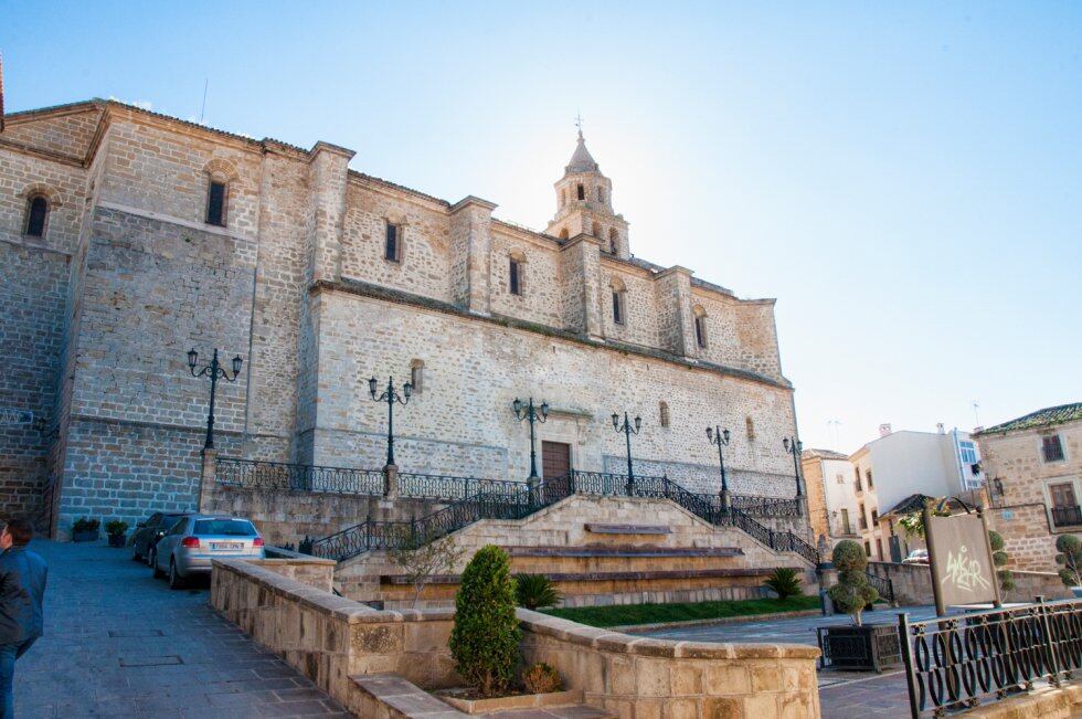 Lateral de la parroquia de Villacarrillo.