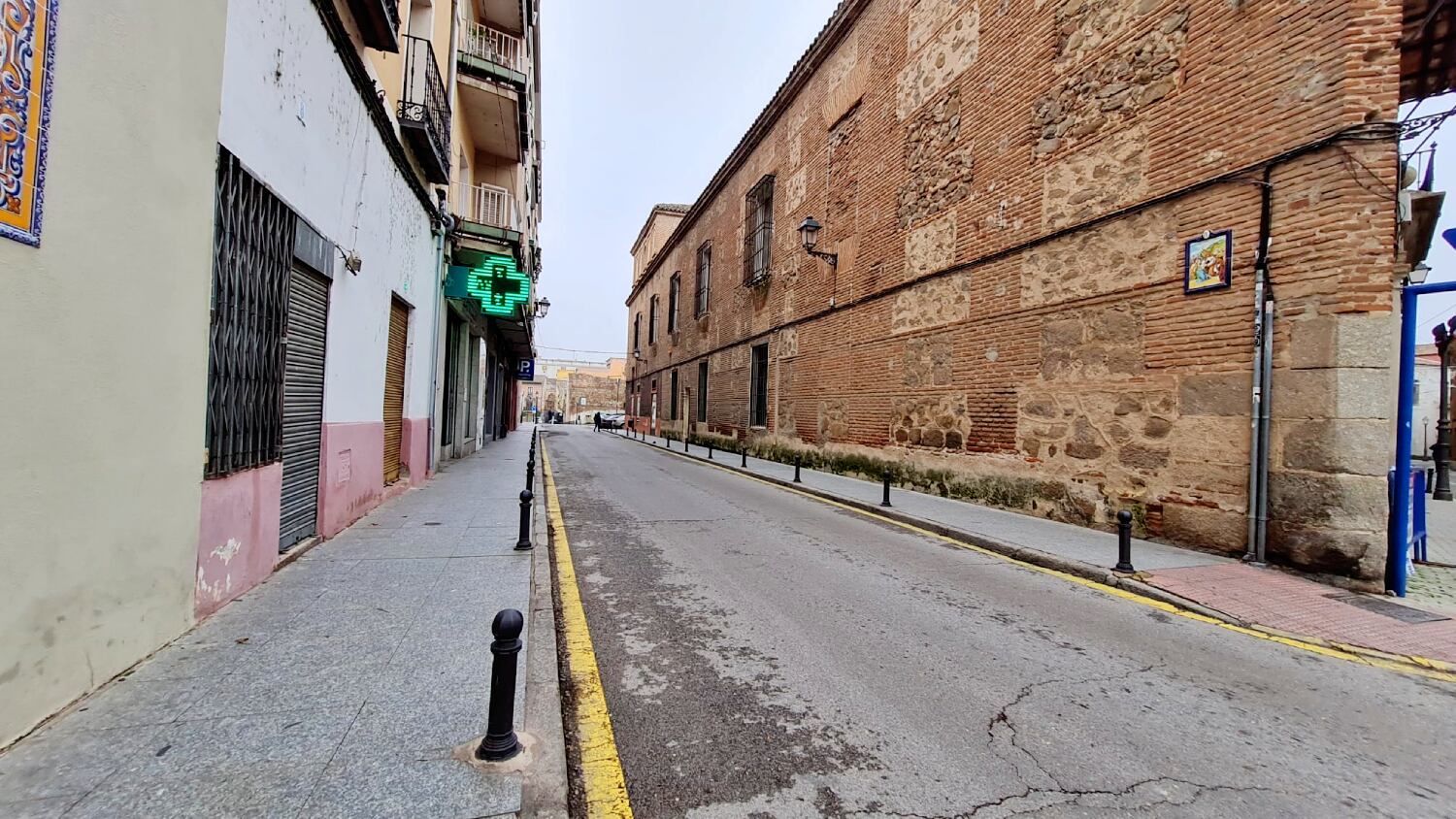 Calle Palenque que en breve va a ser remodelada