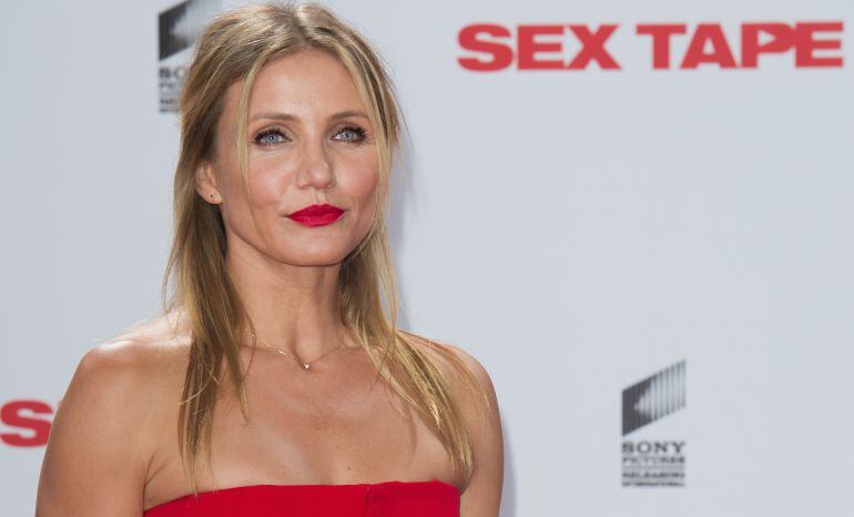 La actriz Cameron Diaz durante la presentación de una película (Imagen de archivo)