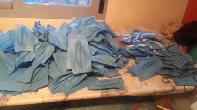 Miles de mascarillas serán entregadas, este lunes, al Hospital de Valdepeñas (Ciudad Real)