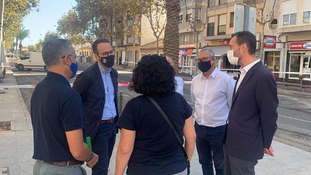 asfaltado de El Altet