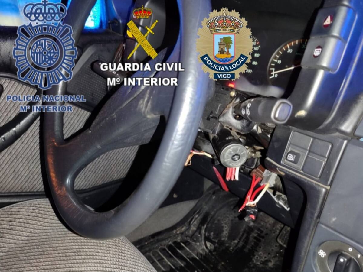 La Policía Nacional y la Guardia Civil detienen en Vigo a dos hombres a quienes se les imputan 12 robos con fuerza