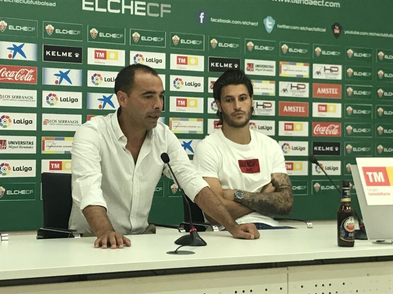 Cordero con Juan Cruz