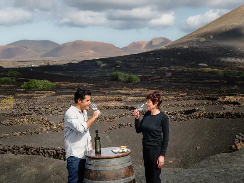 Imagen de una de las bodegas de La Geria que aparece en el reportaje de Insider.