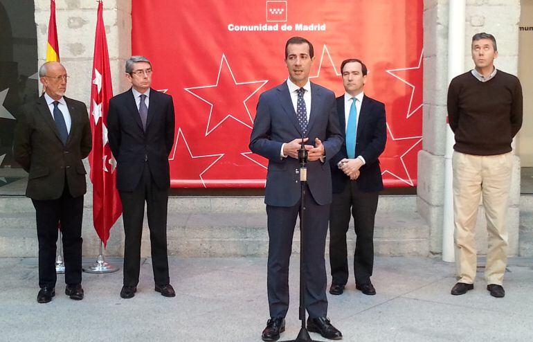 Salvador Victoria en la rueda de prensa