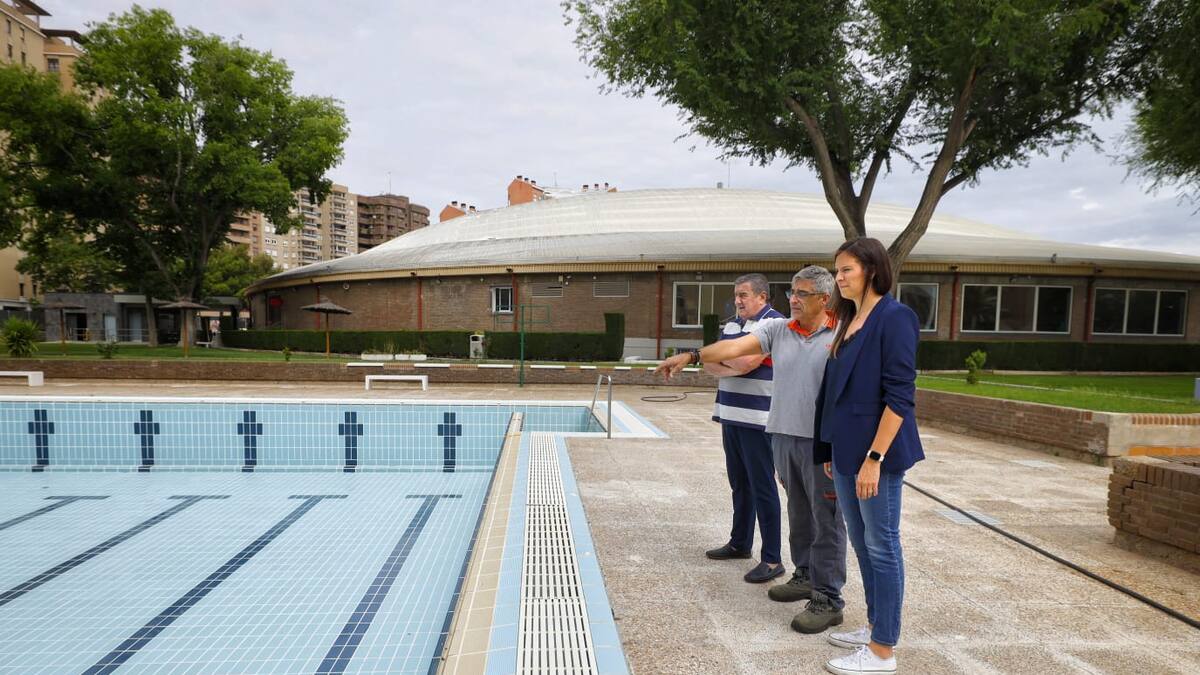 Las piscinas municipales de Zaragoza, listas para su apertura